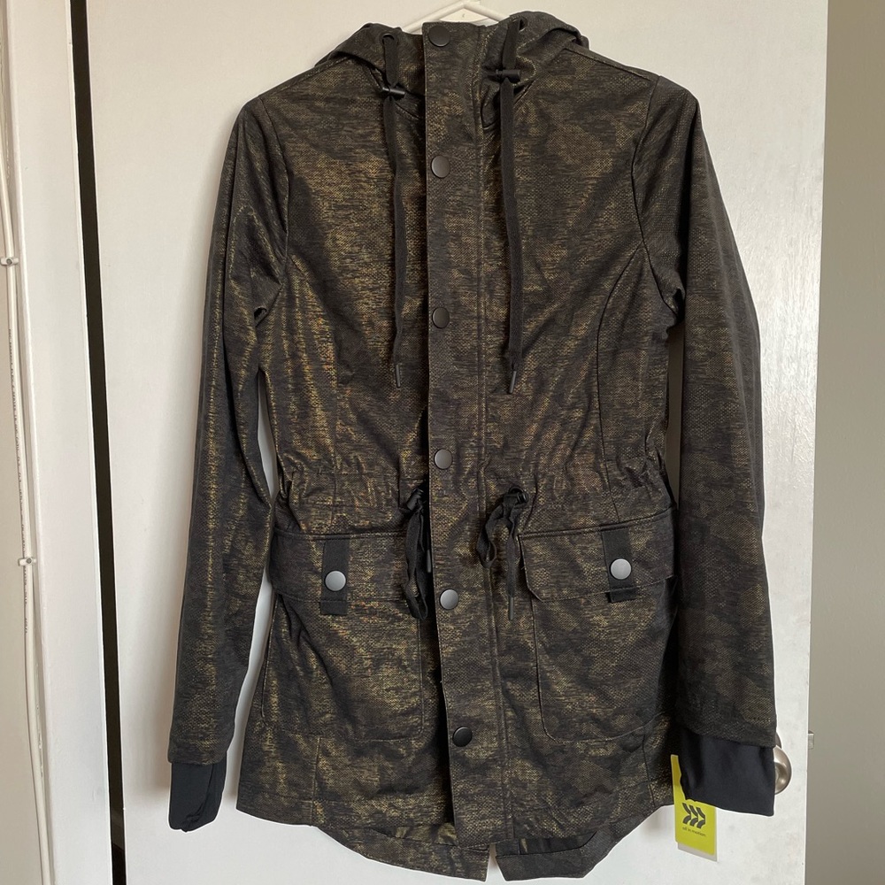 All in Motion Active Hooded Zip Jacket - Size XS - Picture 1 of 11